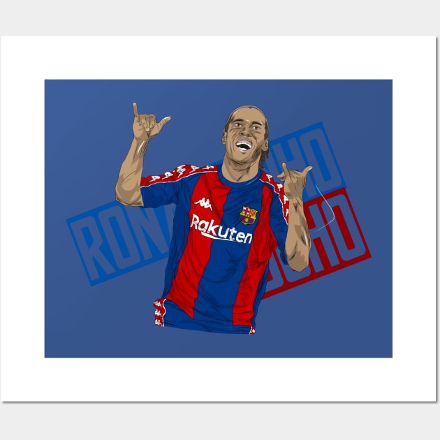 Ronaldinho Wall Art by AlexCont